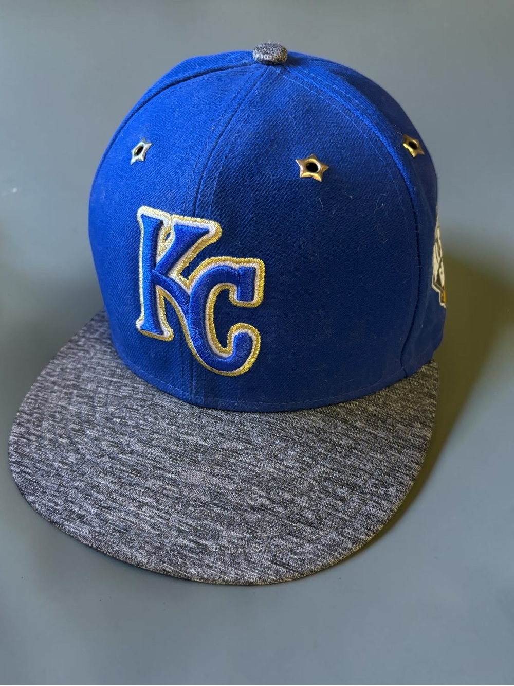 New Era 59FIFTY Kansas City Royals 2016 All Star Game Fitted Hat Cap 6 7/8